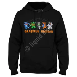 Outlet Undead Bears Black Hoodie Hoodie | Halloween