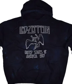 Outlet USA Tour 77 Tie-Dye Hoodie Hoodie | Led Zeppelin
