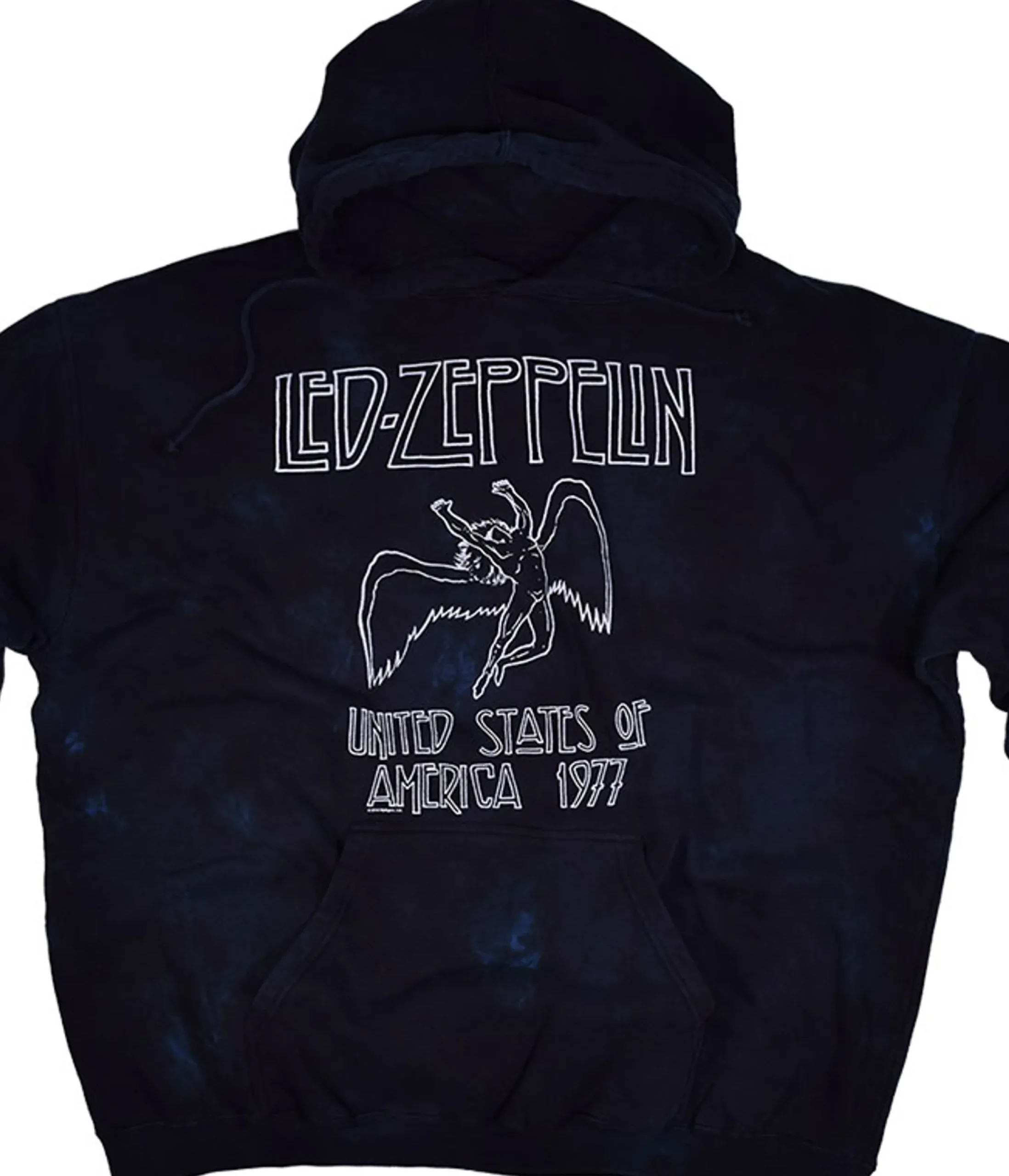 Outlet USA Tour 77 Tie-Dye Hoodie Hoodie | Led Zeppelin