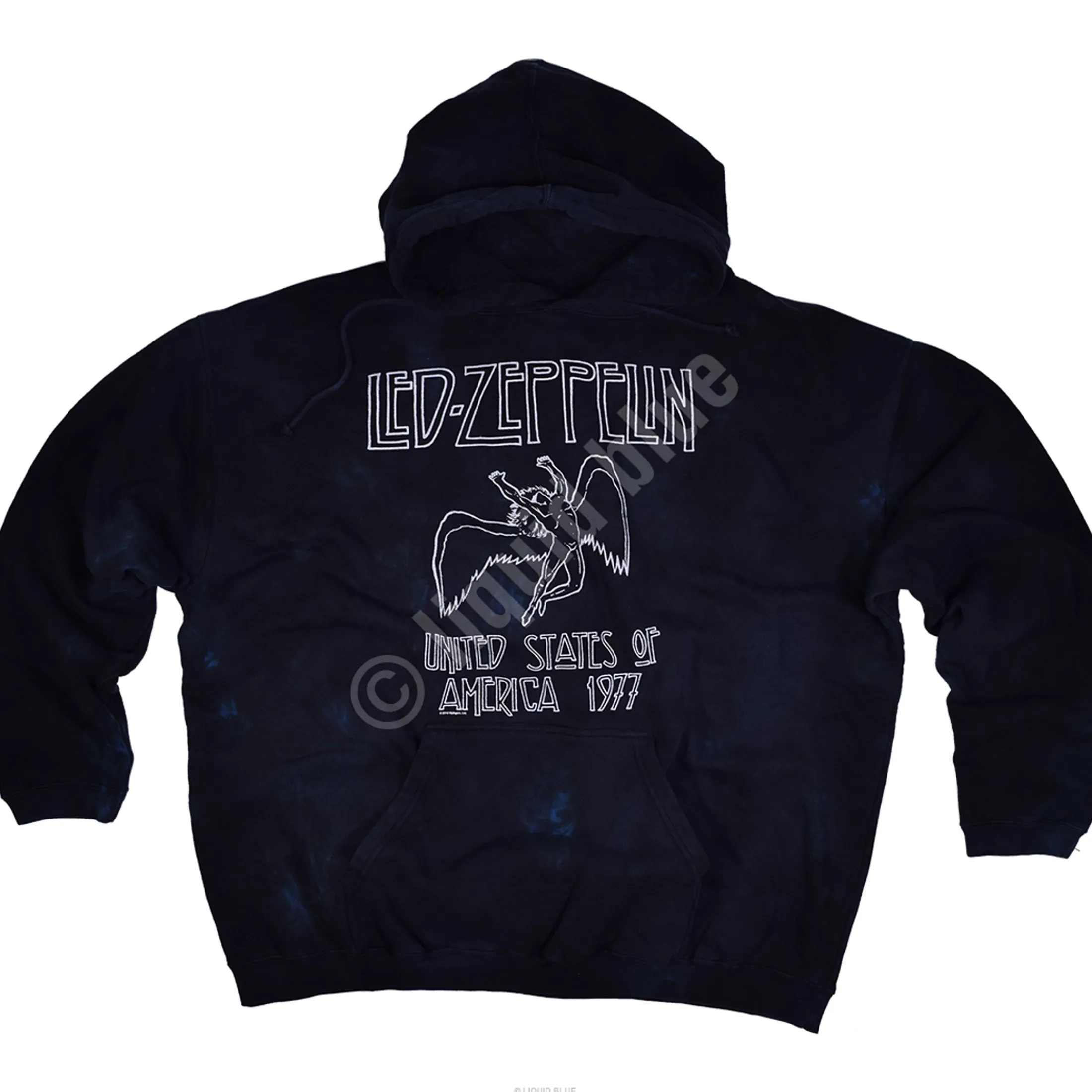 Outlet USA Tour 77 Tie-Dye Hoodie Hoodie | Led Zeppelin