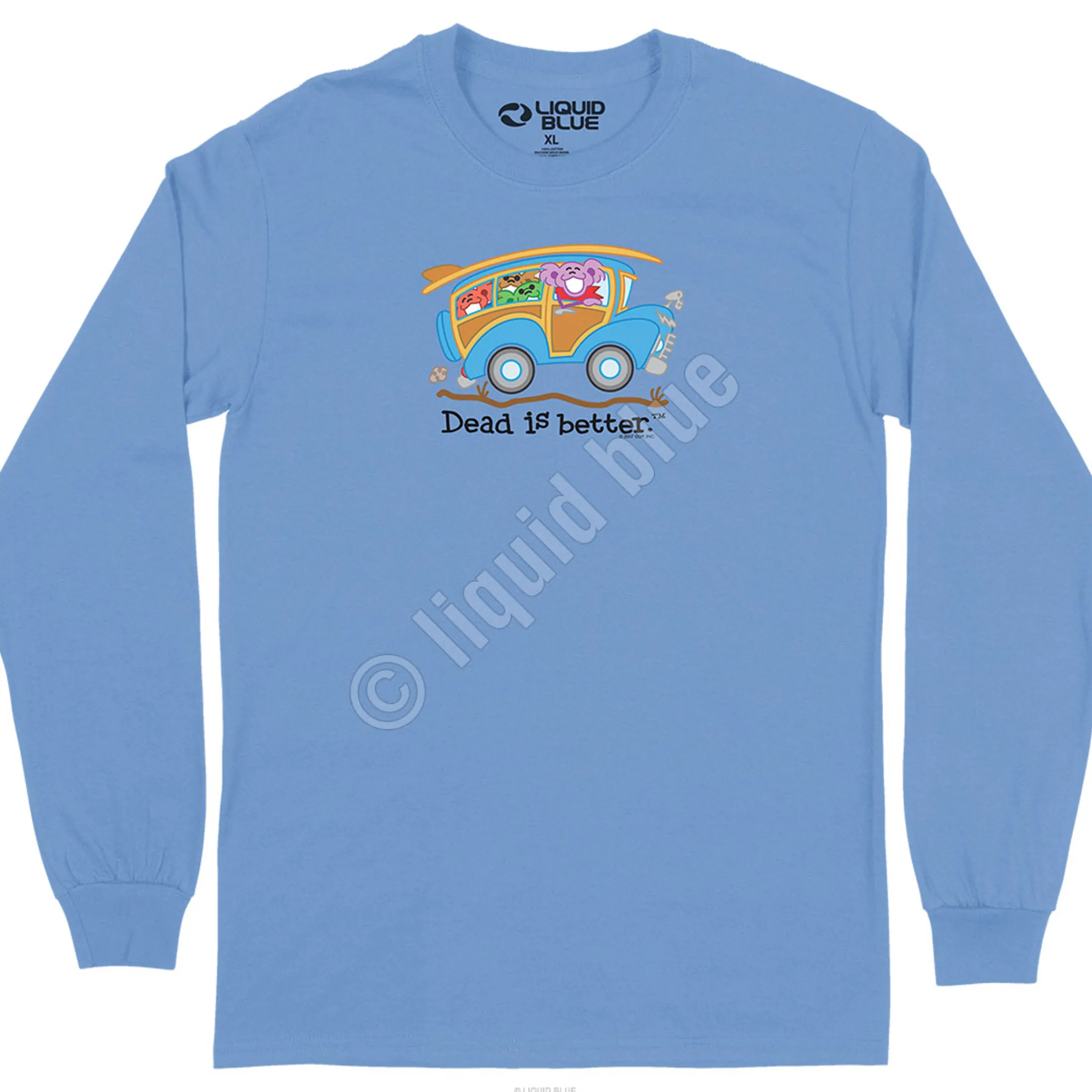 Sale Wagon Dead Is Better Long Sleeve T-Shirt Long Sleeve | Grateful Dead
