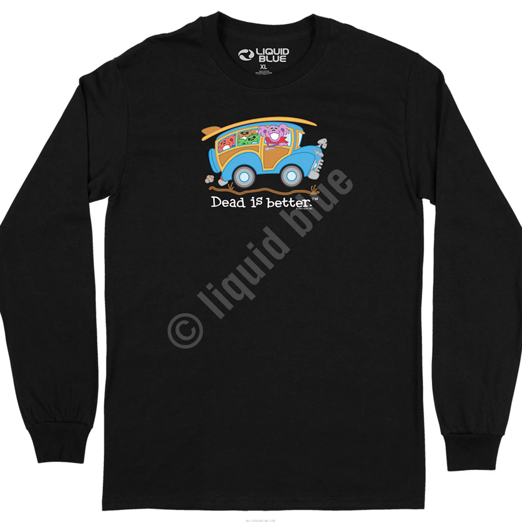 Sale Wagon Dead Is Better Long Sleeve T-Shirt Long Sleeve | Grateful Dead
