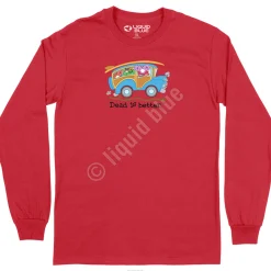 Sale Wagon Dead Is Better Long Sleeve T-Shirt Long Sleeve | Grateful Dead