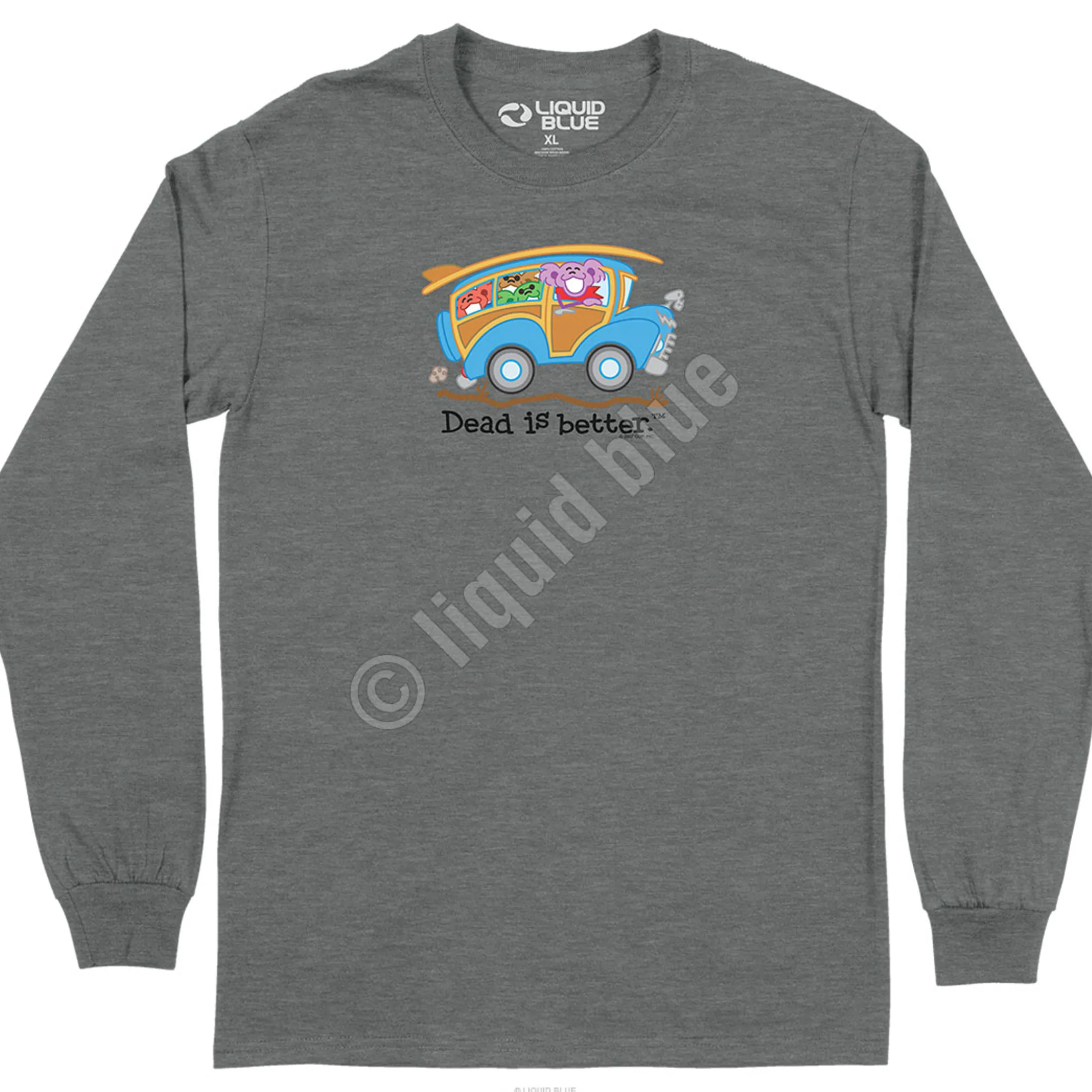 Sale Wagon Dead Is Better Long Sleeve T-Shirt Long Sleeve | Grateful Dead