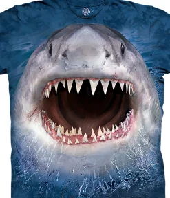 Hot Wicked Nasty Shark Classic Cotton T-Shirt T-Shirt | Aquatic