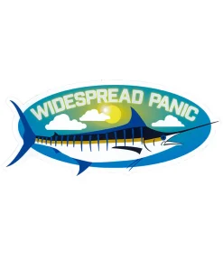 Hot Widespread Panic Blue Marlin Sticker Widespread Panic