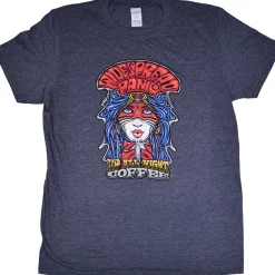 Hot Widespread Panic Up All Night Dark Blue Heather T-Shirt T-Shirt | Widespread Panic