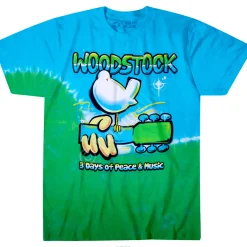 Outlet Woodstock Graffiti Tie-Dye T-Shirt T-Shirt | Woodstock