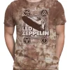 Clearance Zeppelin Poster Tie-Dye T-Shirt T-Shirt | Led Zeppelin
