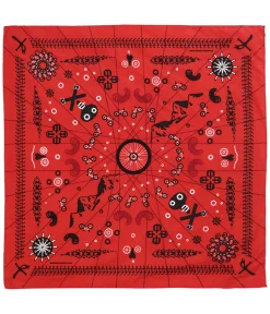 New Zest For Life Mtn Bike Red Bandana Bandanas | Liquid Blue