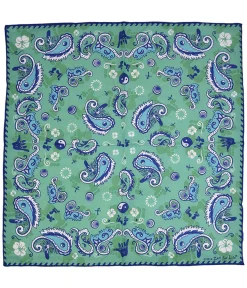 Discount Zest for Life Surfing Bandana Bandanas | Liquid Blue